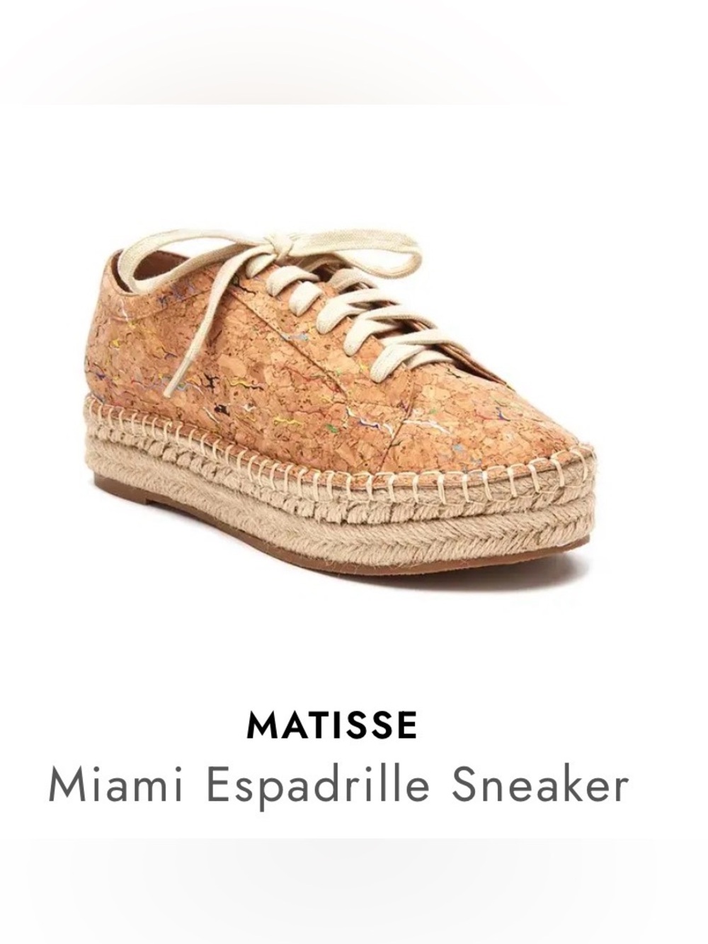 MATISSE Miami Espadrille Sneaker